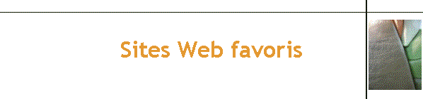 Sites Web favoris